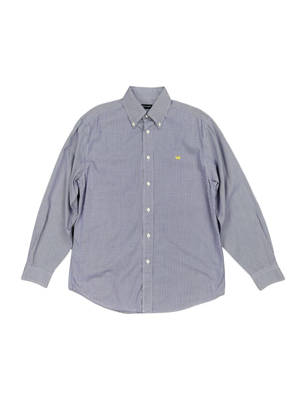 Southern Marsh Tattersall Check Long Sleeve Button Down Shirt — Size Medium